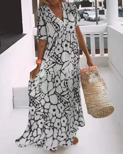 Solara Floral Summer Dress