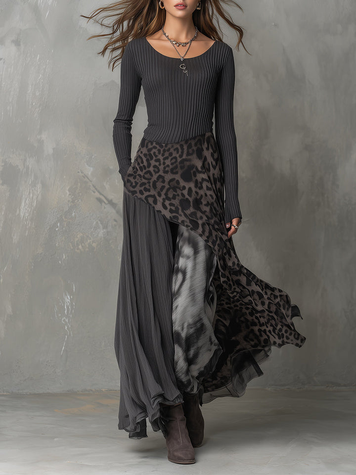 Martina | Long bohemian-style dress