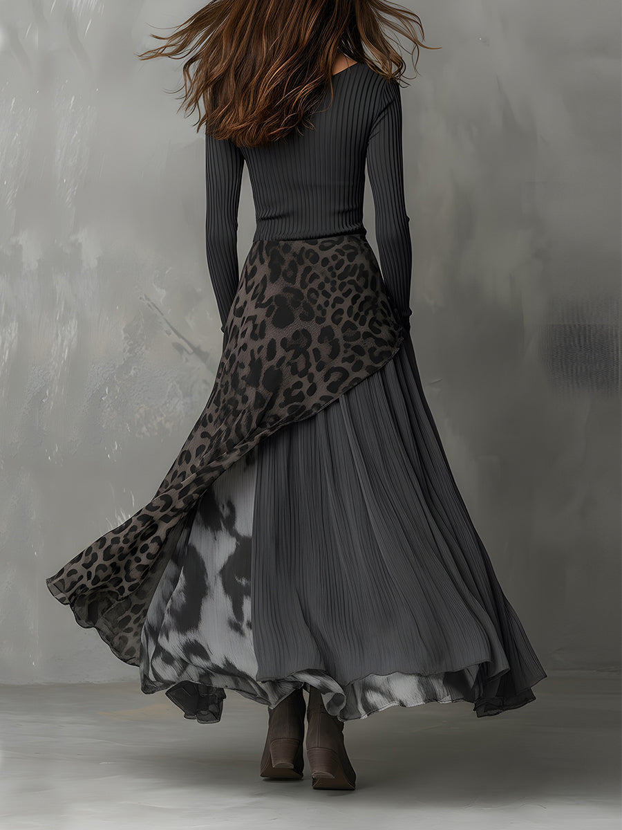 Martina | Long bohemian-style dress