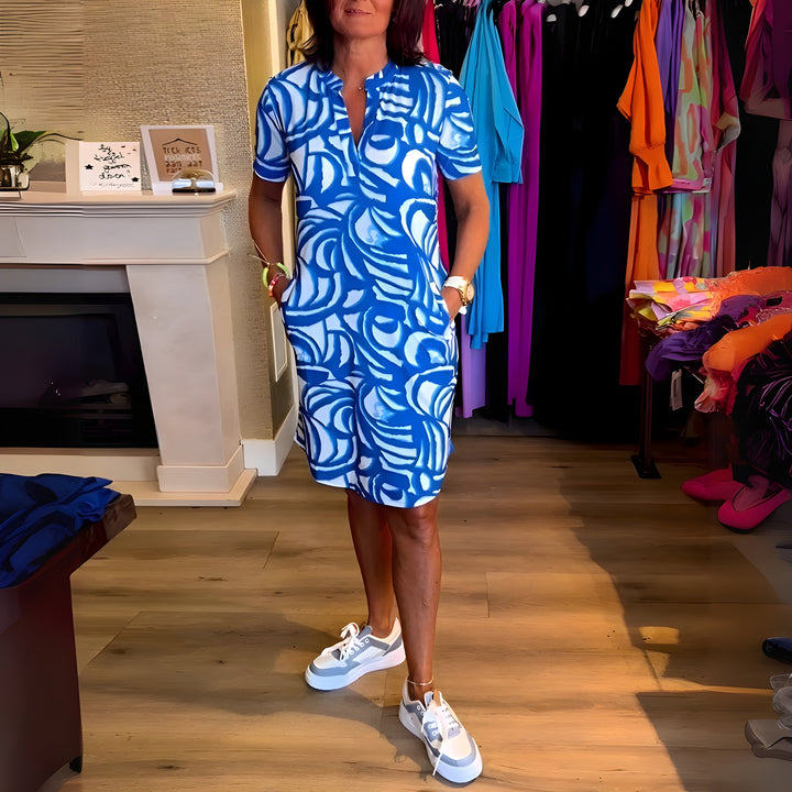 Olivia – Dress with Short Sleeves
