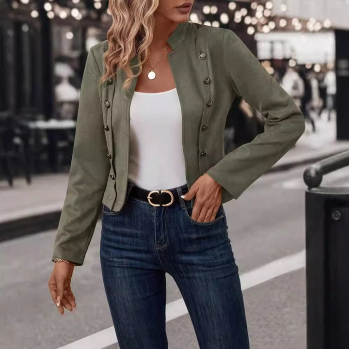 TASMIN™ - Vintage Slim Fit  Long Sleeve Jacket