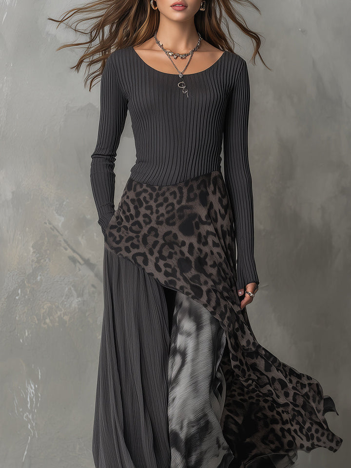 Martina | Long bohemian-style dress