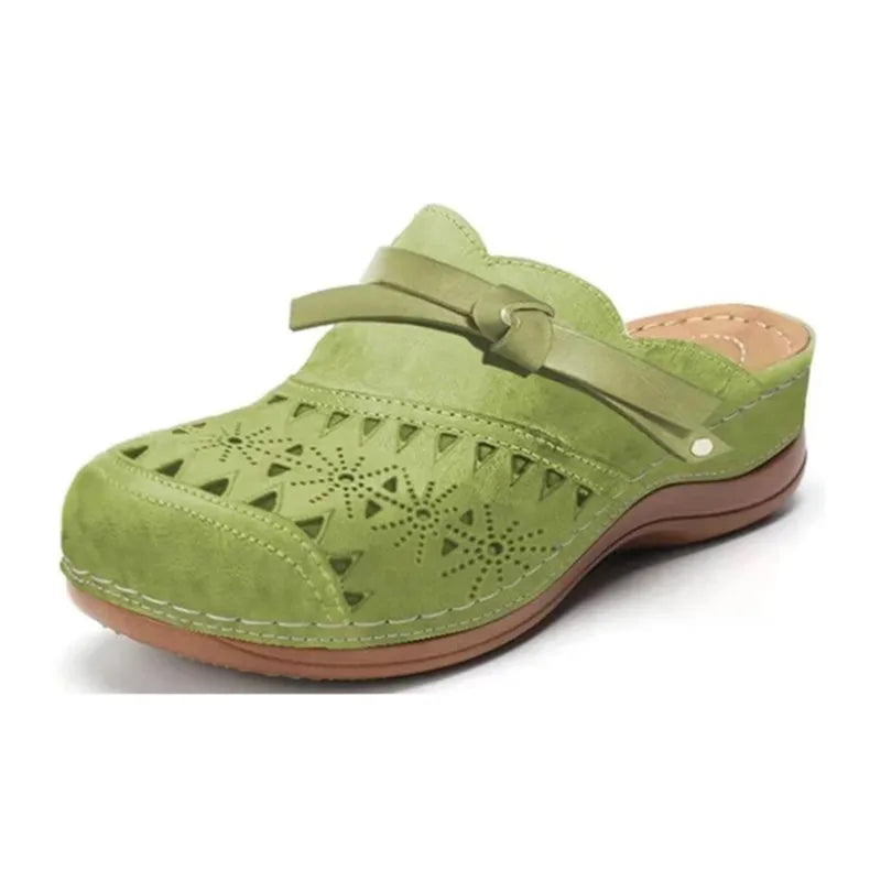 Orthopedic Leather Clogs Comfortable Supportive Fit