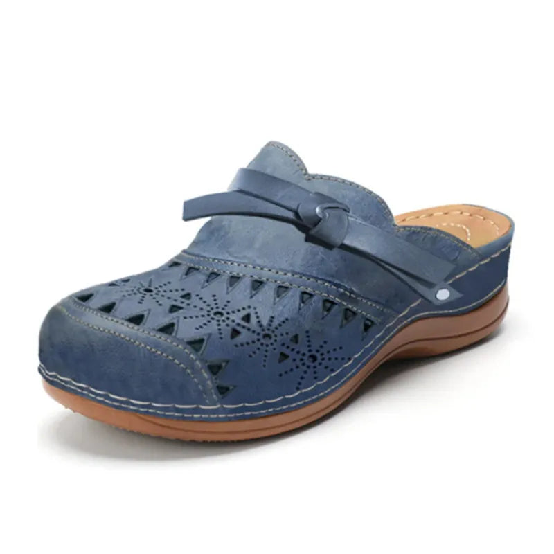 Orthopedic Leather Clogs Comfortable Supportive Fit